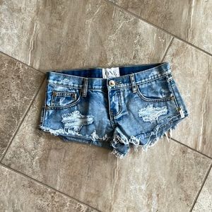 Me Teaspoon Jean Shorts